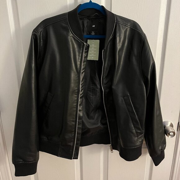 H&M Other - Men's M Faux Leather Jacket - H&M